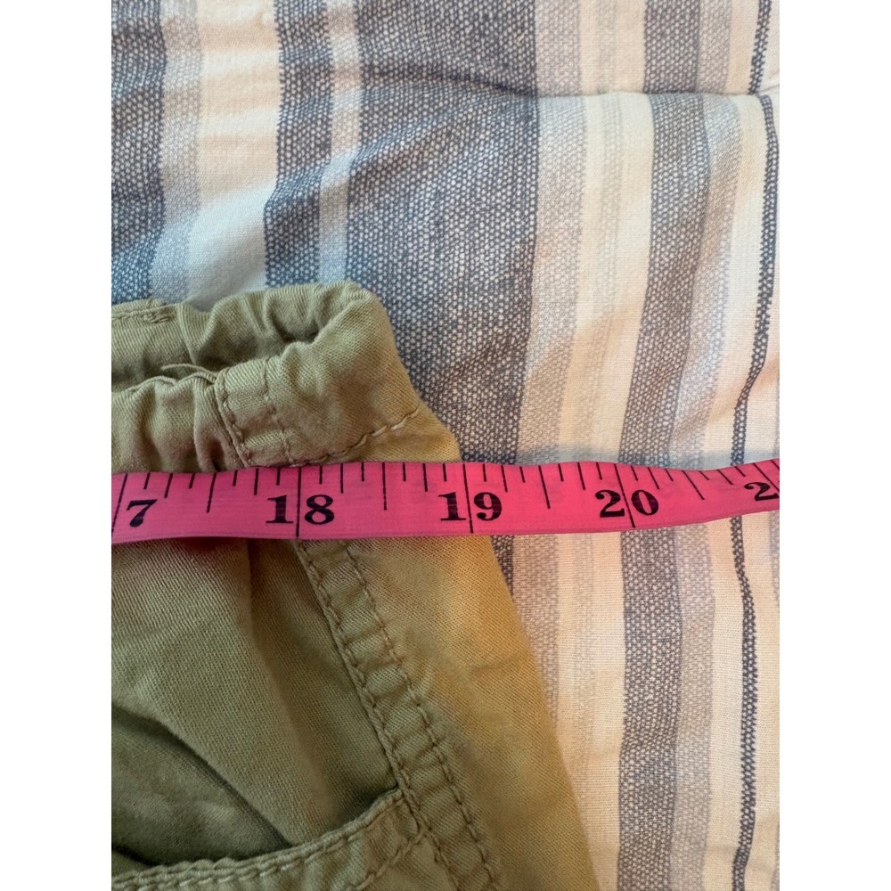 Angel Kiss Y2K Tan Khaki Cargo Pants Large Utility Gorpcore Grunge Ties Straps - Picture 10 of 12